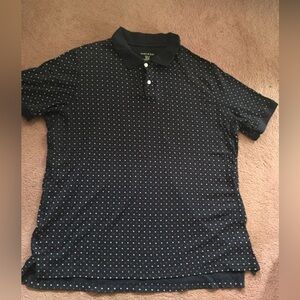 Harbor Bay Mens polo Shirt 2X LT.Navy Blue .Excellent Condition.